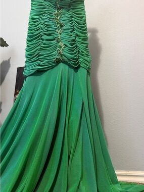 Jovani Emerald Green Evening Dress